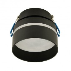 Σποτ Στρογγυλό Χωνευτό Σταθερό Αλουμινίου Μαύρο 925878/BL